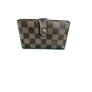 Louis Vuitton Damier Ebene Portefeuille Viennois French Purse
